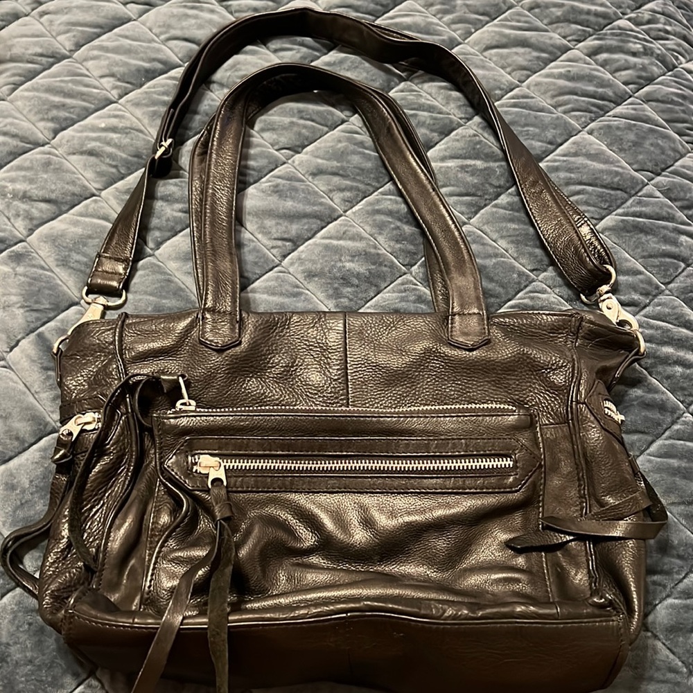 Day & Mood black Anni satchel